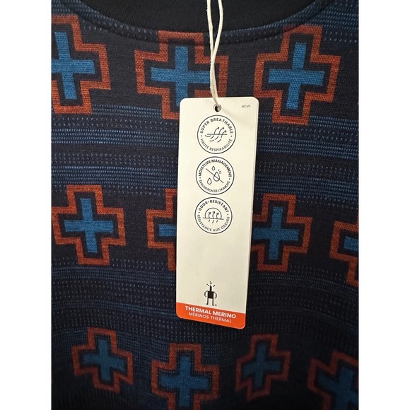 New Smartwool Merino Thermal Crew Baselayer Breathable Odor Resistant M $139 - Picture 3 of 9